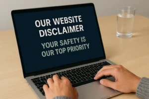 Our Website Disclaimer Your Safety Is Our Top Priority